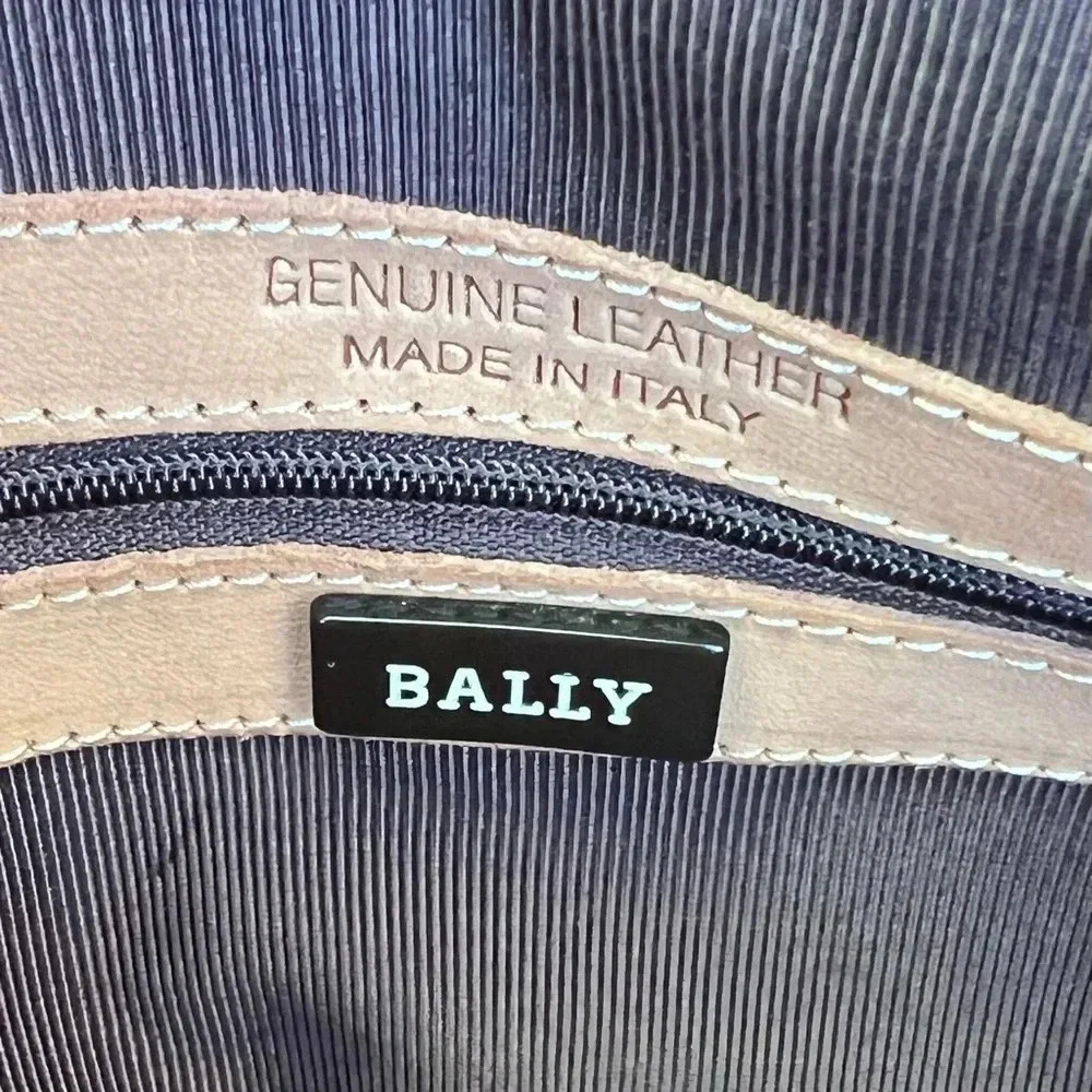 Bally Bag Canvas Leather - Picture 9 of 10